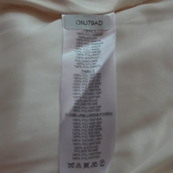 NWT NAF NAF Ecru Mesh Tulle Skirt โ Size EU 36 / S - Picture 7 of 8